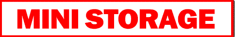 MINI STORAGE LOGO